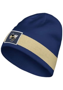 Adidas GA Tech Yellow Jackets Navy Blue LR 216 Mens Knit Hat