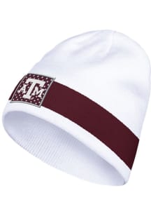 Adidas Texas A&amp;M Aggies White LR 216 Mens Knit Hat