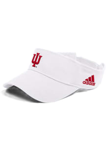 Indiana Hoosiers Adidas LR 217 Mens Adjustable Visor - White