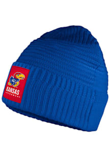 Adidas Kansas Jayhawks Blue Seasonal 230 Mens Knit Hat