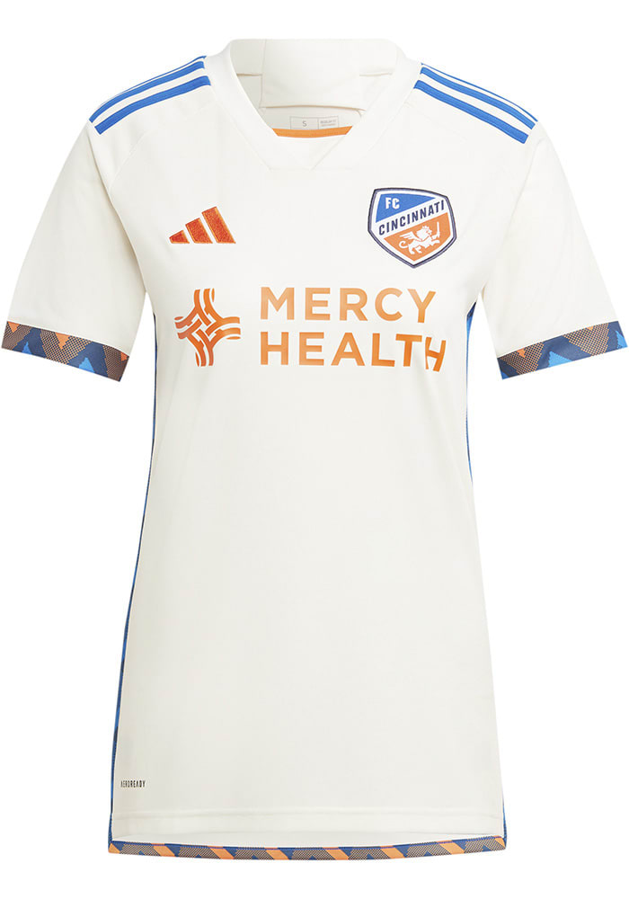 Adidas FC Cincinnati Womens Away Replica Soccer - White