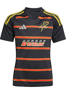 Adidas FC Dallas Youth Black Third Jersey Soccer Jersey