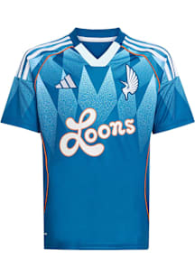 Adidas Minnesota United FC Youth Navy Blue Third Jersey Soccer Jersey