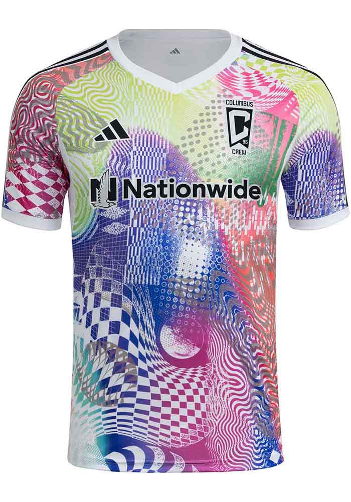 【adidas】ゲームシャツ　columbus crew Adults Soccer Columbus Crew Home