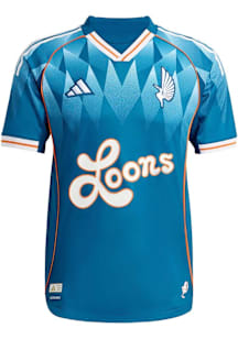 Minnesota United FC Mens Adidas Authentic Soccer Third Authentic Jersey - Navy Blue