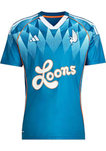 Minnesota United FC Mens Adidas Replica Soccer Third Jersey - Navy Blue