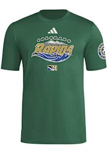 Adidas Colorado Rapids Green Third Jersey Hook Short Sleeve T Shirt