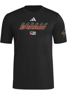 Adidas FC Dallas Black Third Jersey Hook Short Sleeve T Shirt