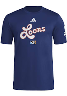 Adidas Minnesota United FC Navy Blue Third Jersey Hook Short Sleeve T Shirt