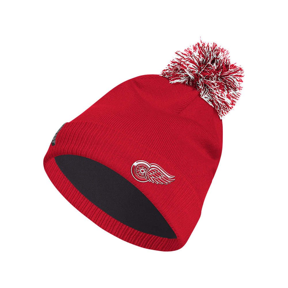 Detroit Red Wings 2017 NHL CENTENNIAL CLASSIC REEBOK CUFFED POM KNIT TOUQUE