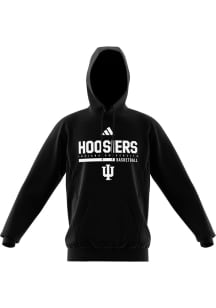 Adidas Indiana Hoosiers Mens Black Locker Basketball Hood