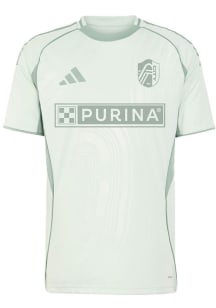 Adidas St Louis City SC Mens Gold One Planet Prematch Pre-match Jersey