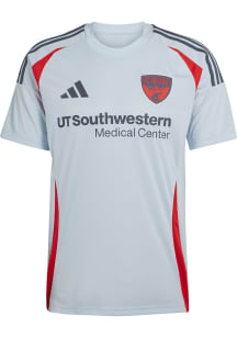 FC Dallas Mens Adidas Replica Soccer 25-26 Away Jersey - Light Blue