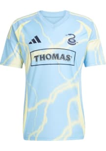 Philadelphia Union Mens Adidas Replica Soccer 25-26 Away Jersey - Navy Blue