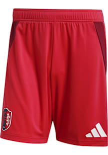 Adidas St Louis City SC Mens Red 25-26 Authentic Shorts