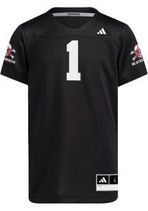 Adidas Nebraska Cornhuskers Youth Black Strategy Football Jersey