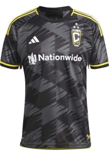 Columbus Crew Mens Adidas Authentic Soccer Away Jersey - Black