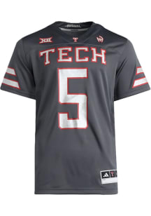 Patrick Mahomes   Texas Tech Red Raiders White Premier Strategy Football Jersey