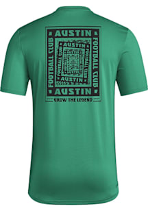 Adidas Austin FC Green Local Warp Short Sleeve T Shirt