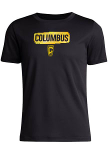 Adidas Columbus Crew Youth Black Local Pop Short Sleeve T-Shirt