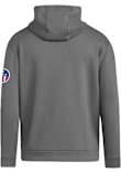 NCAA Nebraska Cornhuskers Women's Campus Hoodie - Charcoal, Large | Cropped Burnout Fleece, Officially Licensed