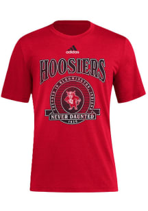 Adidas Indiana Hoosiers Red Ovals Are The New Triangle Short Sleeve Fashion T Shirt