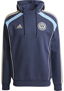 Adidas Philadelphia Union Mens Navy Blue Travel Hood