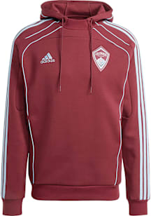 Adidas Colorado Rapids Mens Maroon Travel Hood