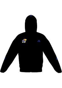 Adidas Kansas Jayhawks Mens Black ZNE Long Sleeve Zip