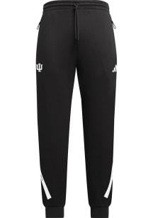 Mens Indiana Hoosiers Black Adidas ZNE Pants