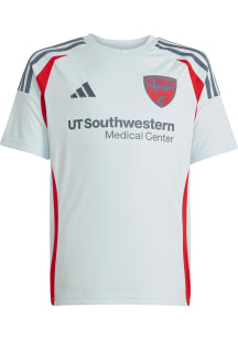 Adidas FC Dallas Youth Light Blue 25/26 Away Replica Soccer Jersey