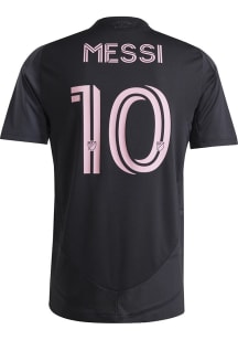 Lionel Messi Inter Miami CF Mens Authentic Soccer 25-26 Away Jersey - Black