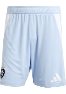 Adidas Sporting Kansas City Mens Light Blue 25-26 Authentic Shorts