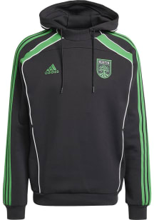 Adidas Austin FC Mens Green Travel Hood