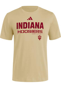 Adidas Indiana Hoosiers Natural Salute to Service Short Sleeve T Shirt