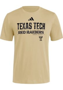Adidas Texas Tech Red Raiders Natural Salute to Service Short Sleeve T Shirt
