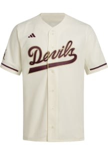 Adidas Arizona State Sun Devils Mens White The Gold Standard Jersey