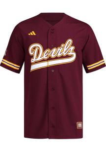 Adidas Arizona State Sun Devils Mens Maroon Replica Jersey