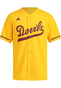 Adidas Arizona State Sun Devils Mens Gold Replica Jersey