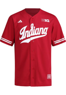 Mens Indiana Hoosiers Cardinal Adidas Replica Jersey