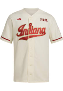 Mens Indiana Hoosiers White Adidas The Gold Standard Jersey