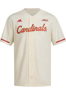 Adidas Louisville Cardinals Mens White The Gold Standard Jersey