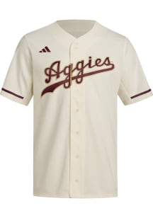 Adidas Texas A&amp;M Aggies Mens White The Gold Standard Jersey