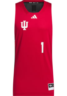 Mens Indiana Hoosiers Cardinal Adidas BHM Basketball Jersey