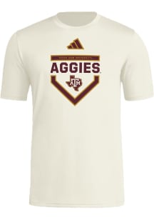 Adidas Texas A&amp;M Aggies White The Gold Standard Short Sleeve T Shirt
