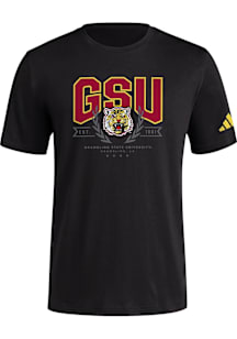 Adidas Grambling State Tigers Black HBCU Short Sleeve T Shirt