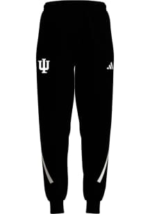 Womens Indiana Hoosiers Black Adidas Z.N.E. Sweatpants