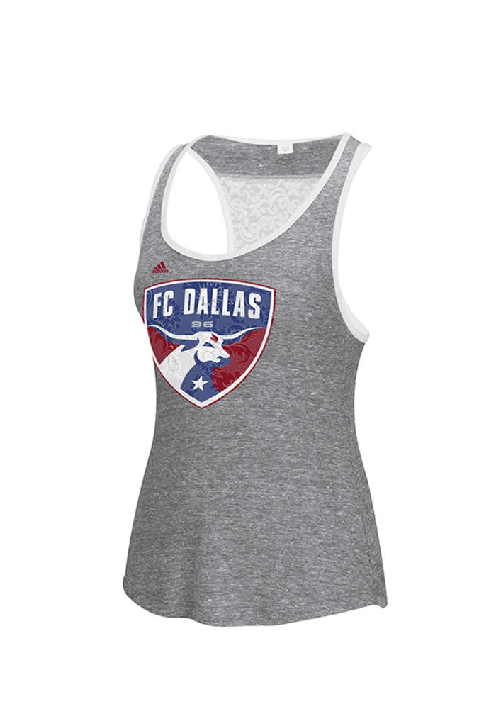 FC Dallas Womens Gray Tank Top