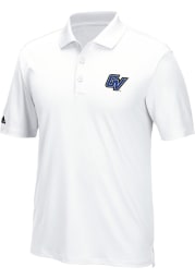 Adidas Grand Valley State Lakers Mens White Sideline Climachill Short Sleeve Polo
