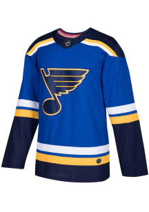 Adidas  St Louis Blues Mens Blue Home Authentic Hockey Jersey
